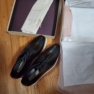 Stella McCartney vegan Oxford Elise platform shoes